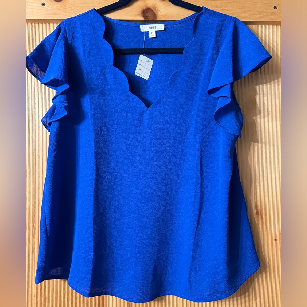 Brand New Blue Blouse